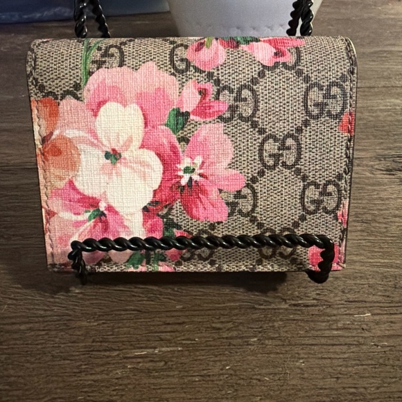 ✨ Gucci GG Blooms Card Holder / Mini Wallet ✨ - Picture 3 of 4